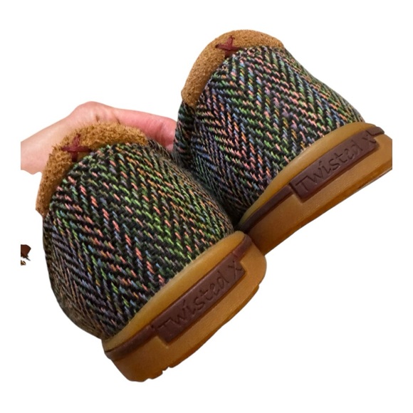 NEW Twisted X Men Hooey Pattern Antibacterial Machine Washable Shoes Size 8.5 - Picture 5 of 5